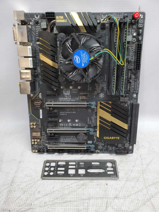 Gigabyte GA-Z170x-UD5 Motherboard with Intel i7-6700 @ 3.40 GHZ 16GB DDR4