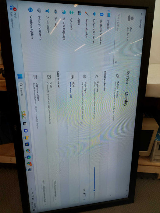 NEC LCD Monitor Multisync V651 Model:L650U9
