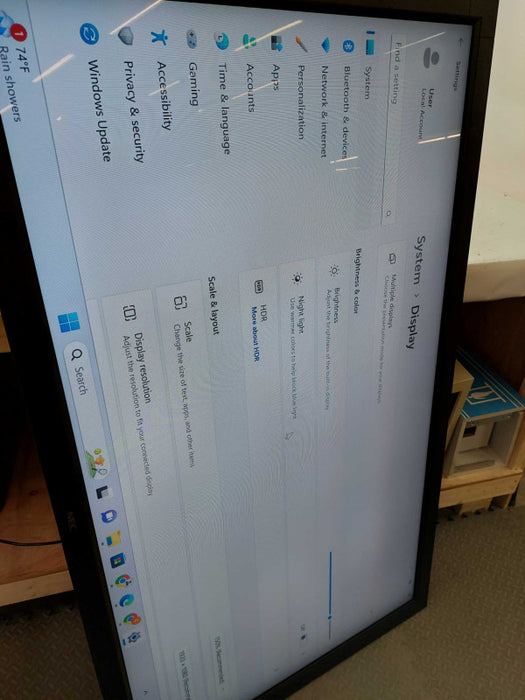 NEC LCD Monitor Multisync V651 Model:L650U9