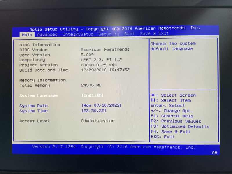 SOPHO SG 550 2x intel Xeon E5-2630 v3 @2.40GHz 24GB RAM 2x 480GB SSD  -