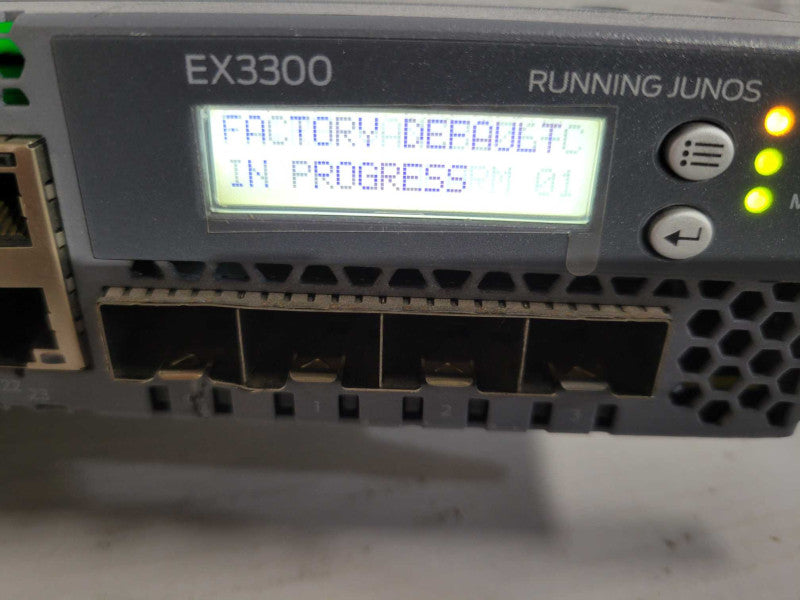 Juniper EX3300-24T 24 Port Ethernet Switch !