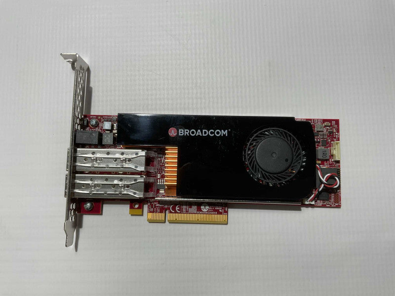 PCIe Smart NIC Adapter BCM958802A8048C: dual-port 25 Gb/s with 8 GB DDR4   -