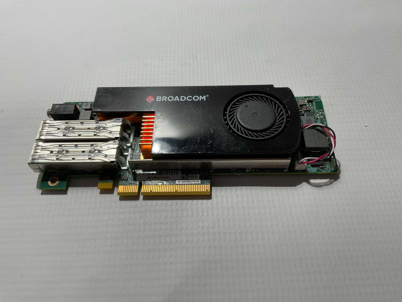 Broadcom PCIe Smart NIC BCM958802A8044C: dual-port 25 Gb/s with 4 GB DDR4 -
