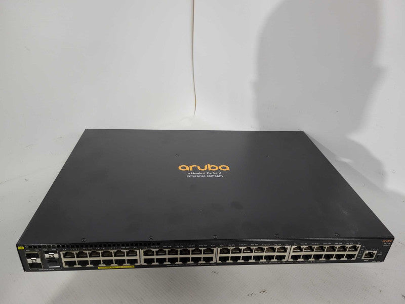 Aruba JL262A 2930F 48G PoE+ 4SFP+ Switch 1Gb/s port READ !