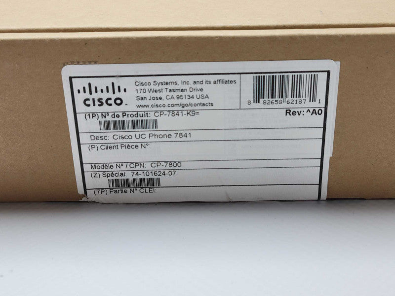 Cisco CP-7841-K9 IP UC VOIP Phone  _