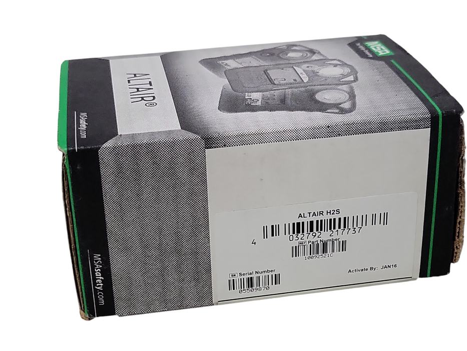 New MSA Altair Single-Gas Detector - Hydrogen Sulfide (H2S)  Q_