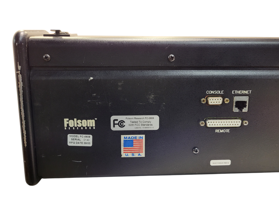 Folsom Research FC-0608 Screen Pro Multi-Screen Remote Controller READ $
