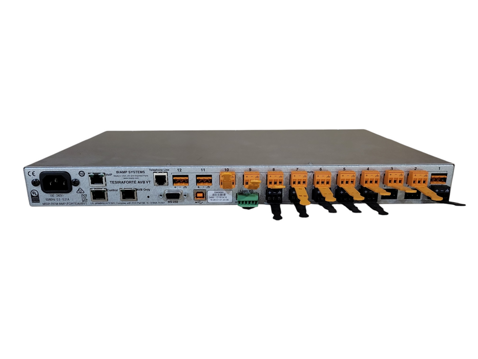 Biamp Systems Tesira FORTE AVB VT Digital Signal Processor READ !