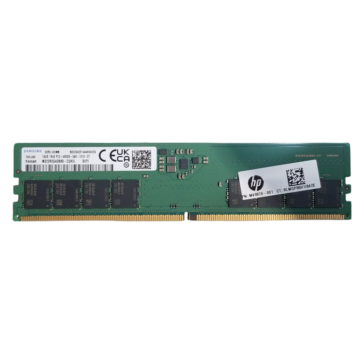Samsung DDR5 UDIMM 16GB 1Rx8 PC5-4800B-UA0-1010-XT — retail.era