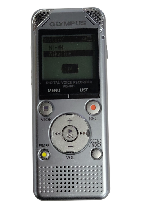 Lot of 7x Olympus Digital Voice Recorder WS-801, No SD Card, READ _