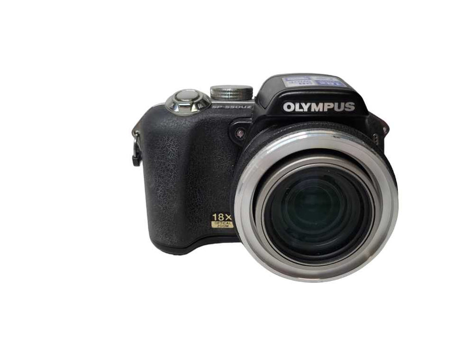 Olympus SP-550 UZ Black 7.1 Megapixel Digital Camera (READ) %