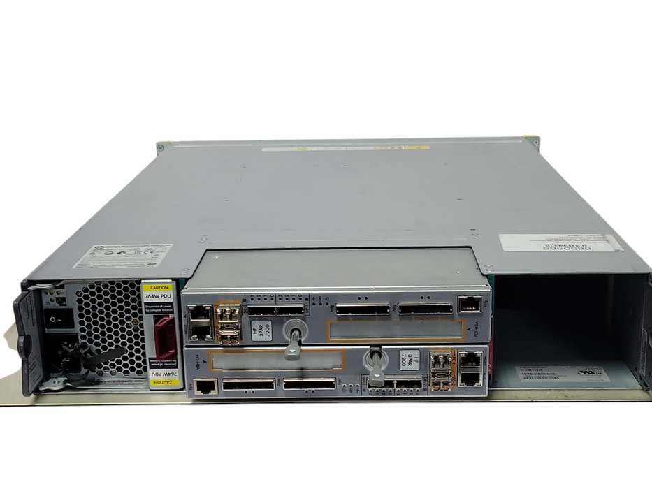 HP 3PAR StoreServ 7200 24x 2.5" Bays, 2x HP 3PAR 7200 Controllers, 1x PSU SEE _