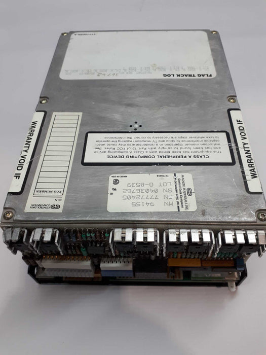 Control Data Wren II Disk Drive 94155-86,77772405  72MB 5.25\\" of 1985 &