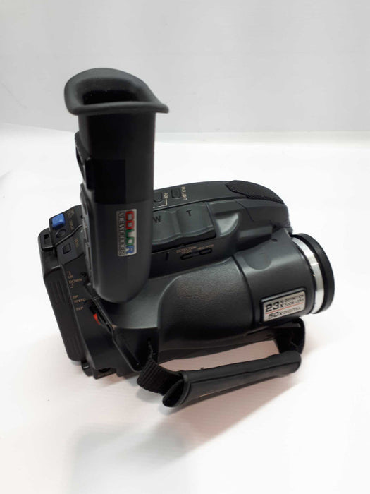 Panasonic PV-D408D-K VHS Camcorder Palmcorder with carrying case& VHS playpak &