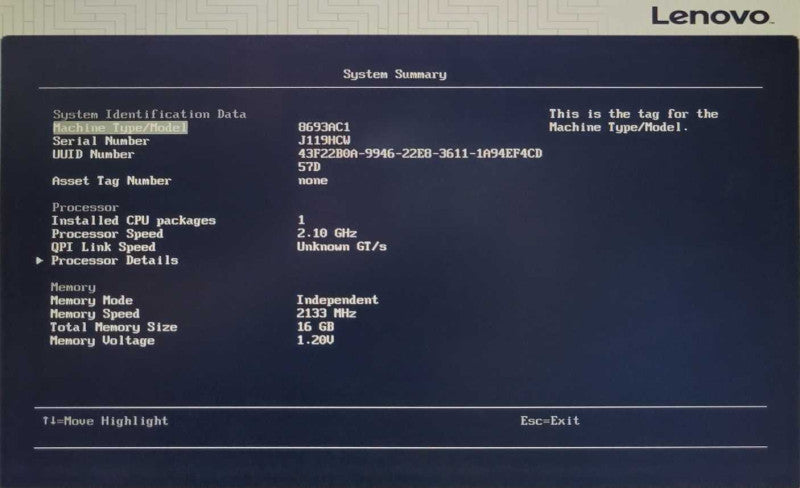 Lenovo Converged HX3000 Series 8693