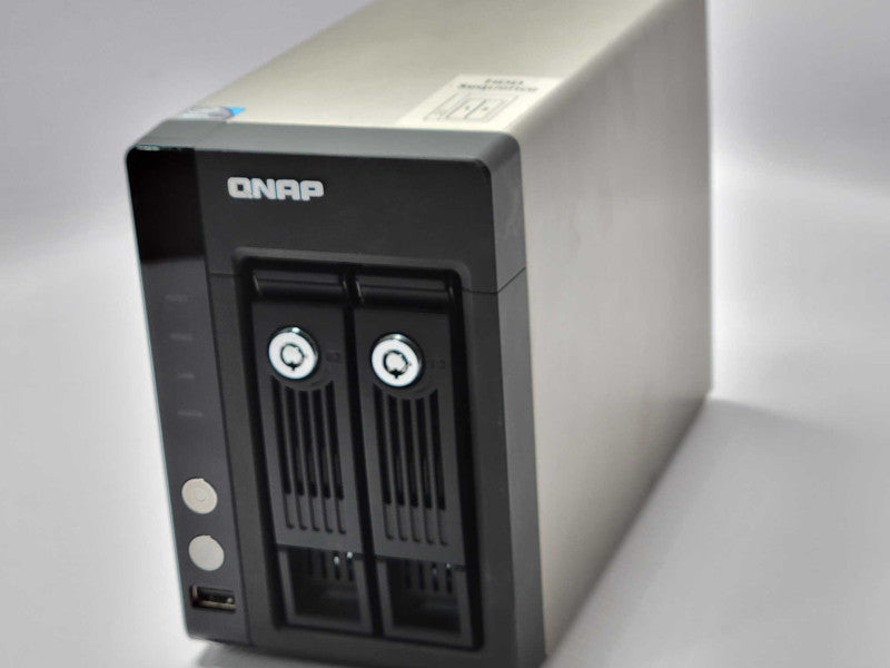 QNAP TS-259 Pro+ 2-Bay NAS with 2x HDD Caddies, Read _