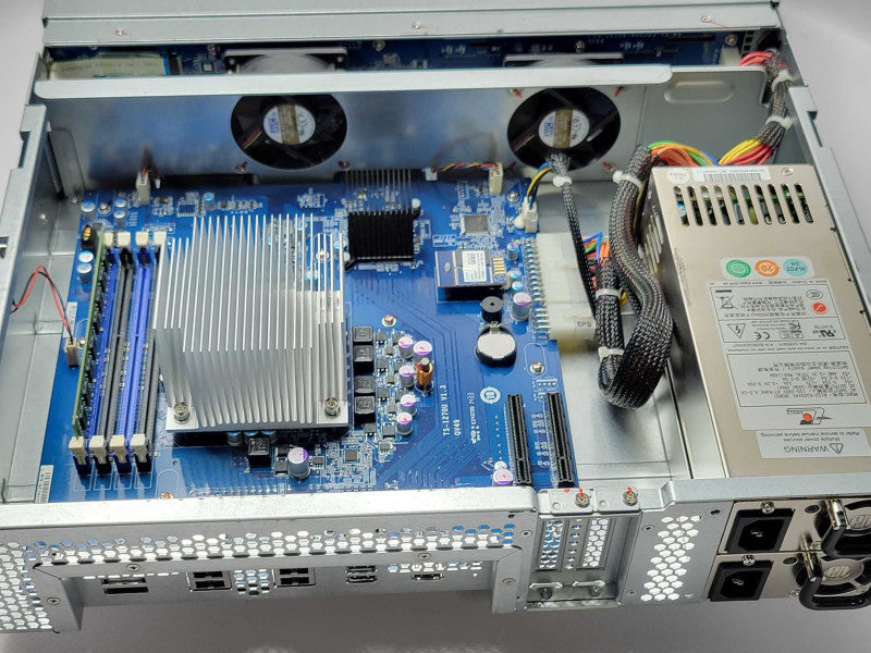 QNAP TS-870U-RP 8-Bay NAS with 8x HDD Caddies, Read _