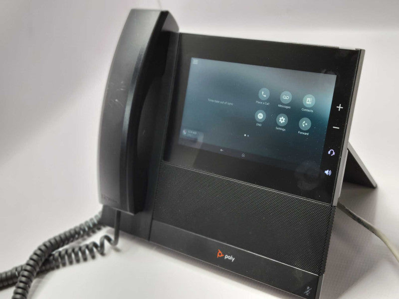 Poly CCX 600 Performance Business Media Desk Phone With Color Touchscren _