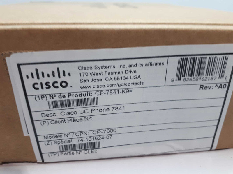 New Cisco 7841 IP Phone CP-7841-K9 &