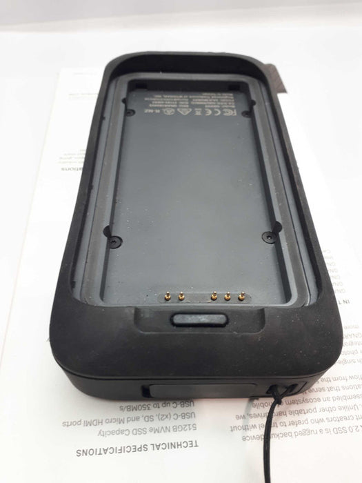 GNARBOX 2.0 512GB Portable External SSD - Black &