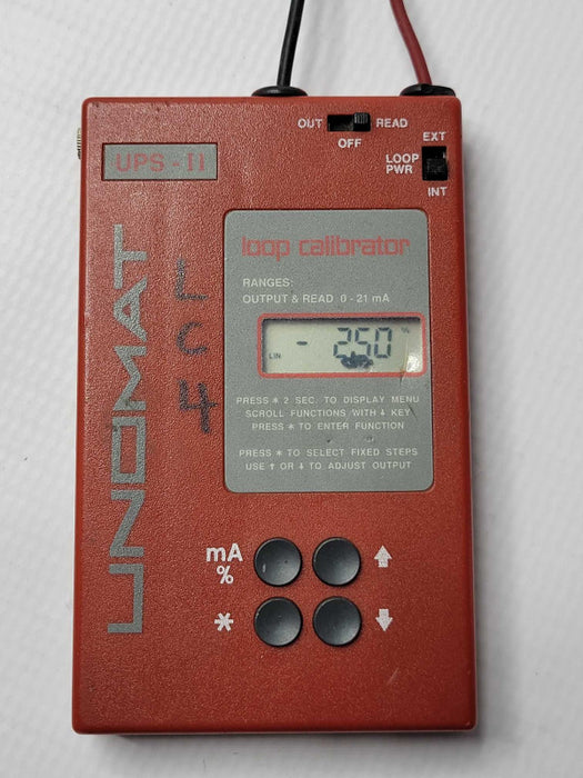 UNOMAT UPS-II loop calibrator 0-21ma, Read _