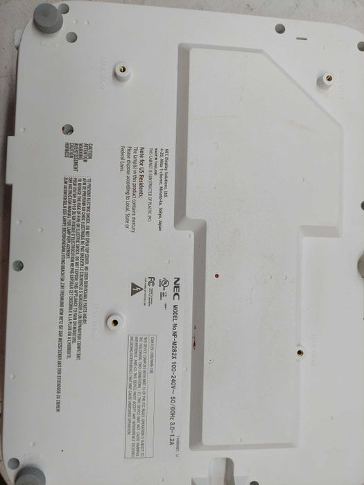 NEC Projector Model: NP-M282X
