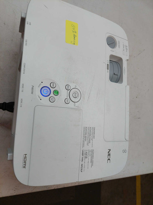 NEC Projector Model: NP-P401W
