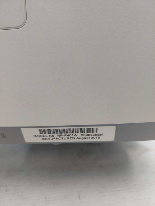 NEC Projector Model: NP-P401W