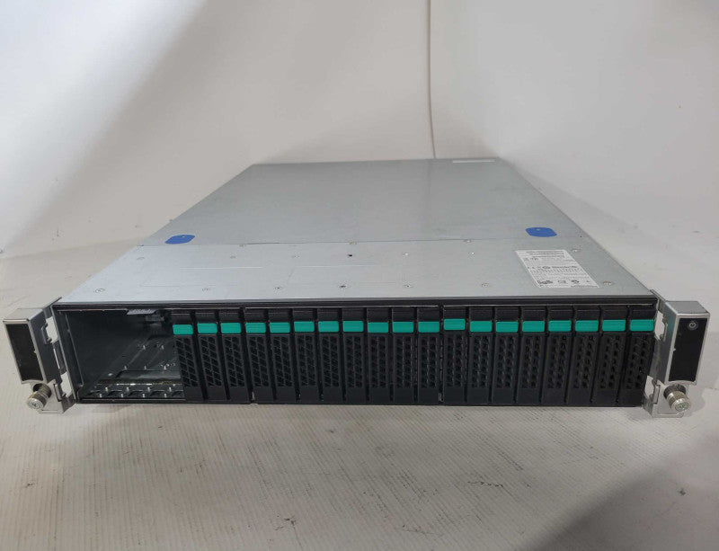 Intel Storage System JBOD2000 NAS 2x PSU - 24x 2.5\\" [19x Caddies Included] !