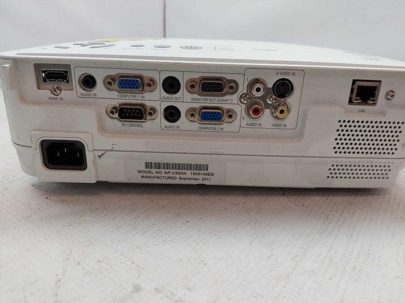 NEC Projector Model: NP-V300W