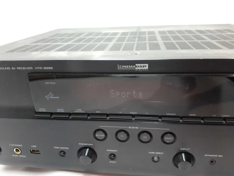 Powerful Yamaha 7.2 HDMI Multi-Zone Network Receiver HTR-6295  &