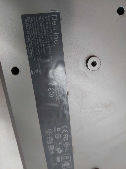 Dell Projector Model: S500