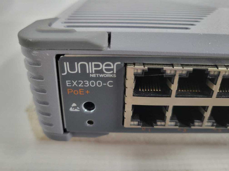 JUNIPER EX2300-C-12P POE+ EX2300-C Series Ethernet Switch !