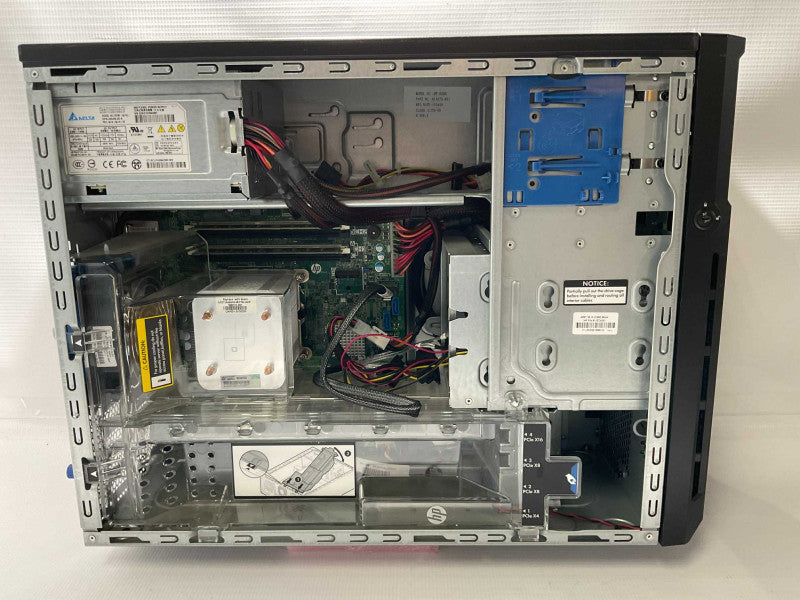 HP ProLiant ML10 v2 Intel Xeon E3-1220 v3 @3.10GHz 8GB RAM RAID B120i  -