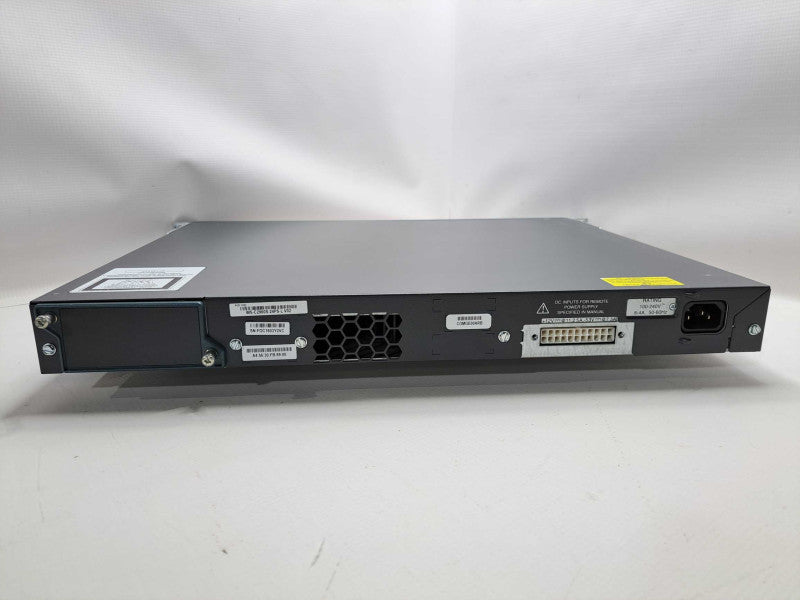 Cisco WS-C2960S-24PS-L 24 Port PoE+ Gigabit Switch + Rackmount Ears Q)