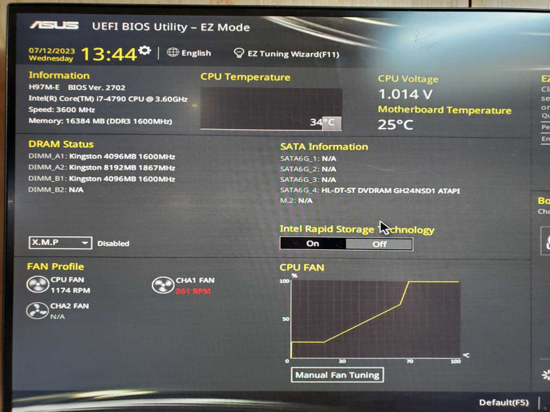 Custom PC - Intel i7-4790 @ 3.60 GHZ 16GB DDR3, GTX 960 2GB, 660W PSU