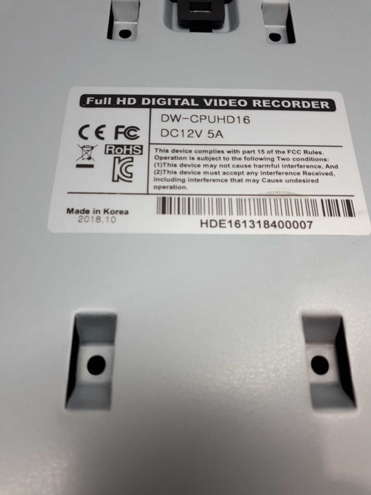 Digital Watchdog DW-CPUHD16 16 Channel HD Analog to IP Signal Encoder Q&