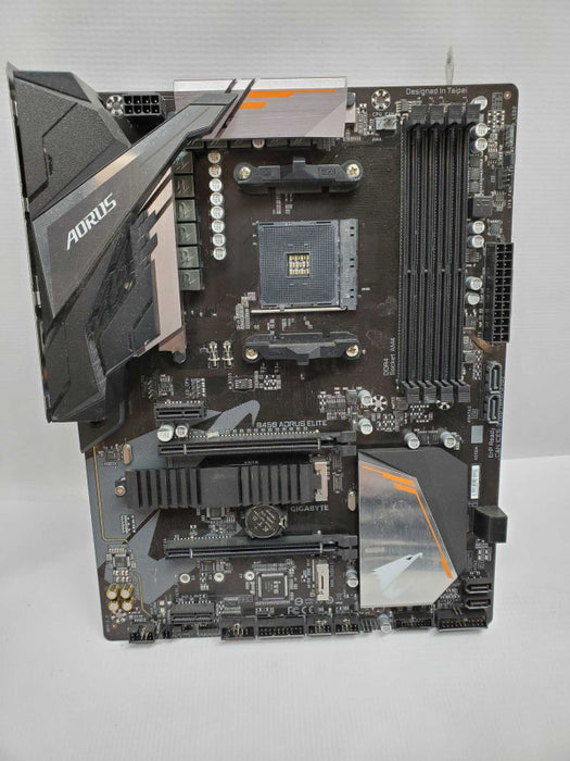 Gigabyte B450 AORUS ELITE AM4 Motherboard AS-IS Untested *READ*