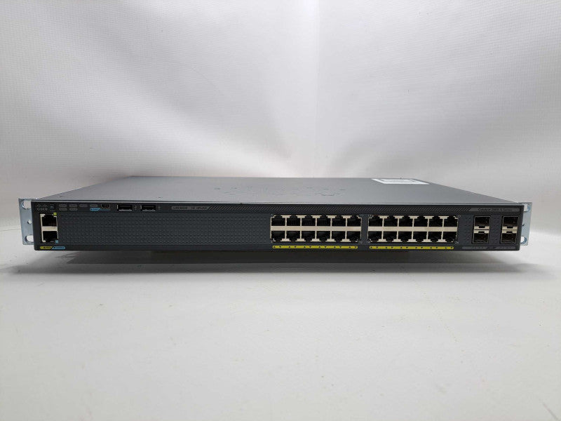 CISCO WS-C2960X-24TS-L Managed Switch w/ Rack Mount Ears )