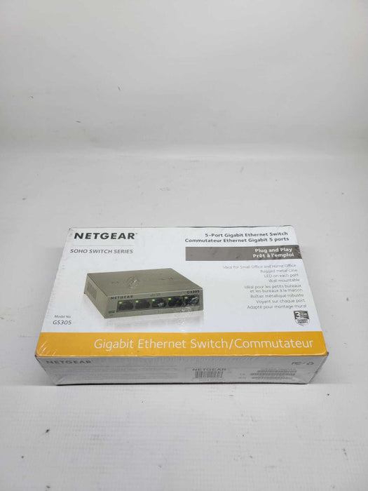 NETGEAR GS305E 5-Port Gigabit Ethernet Smart Managed Plus Switch