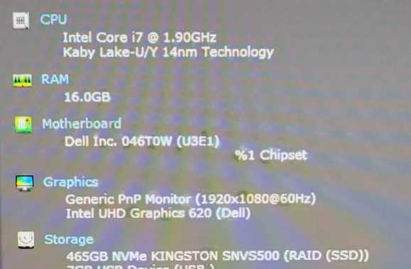 Dell Latitude 5490 14\\" HD Intel Core i7-8650U 16GB 512GB SSD Webcam =