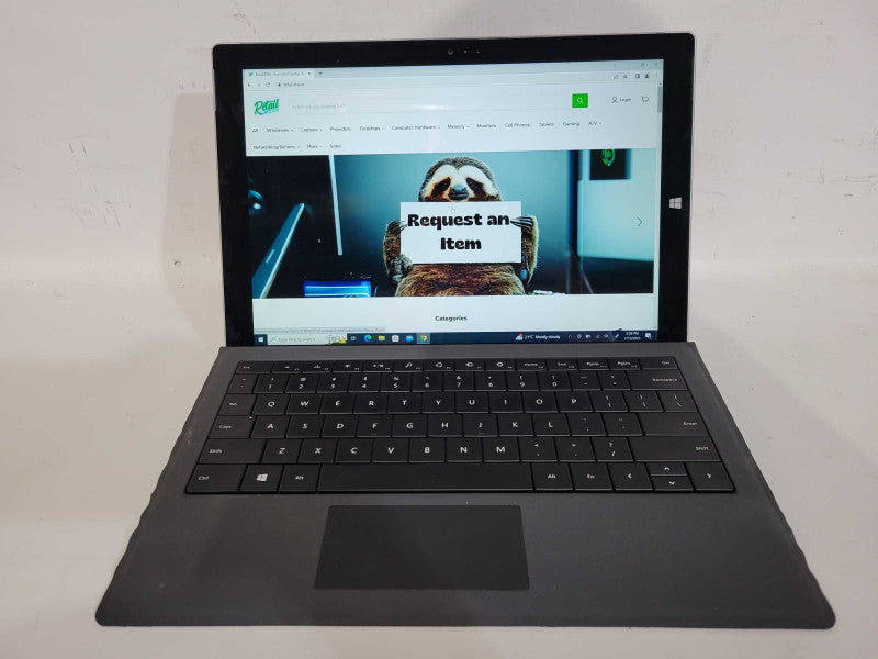 Microsoft Surface Pro 3 w/ detachable Keyboard i5-4300U, 4GB DDR3, 128GB SSD !