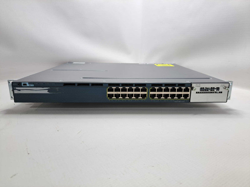 CISCO WS-C3560X-24T-L + 1x C3KX-PWR-350WAC 24 Port Data LAN Base )