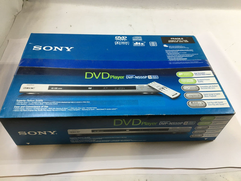 Vintage SONY DVD player DVP-NS55P BRAND-NEW AND SEALED NEVER OPENED!