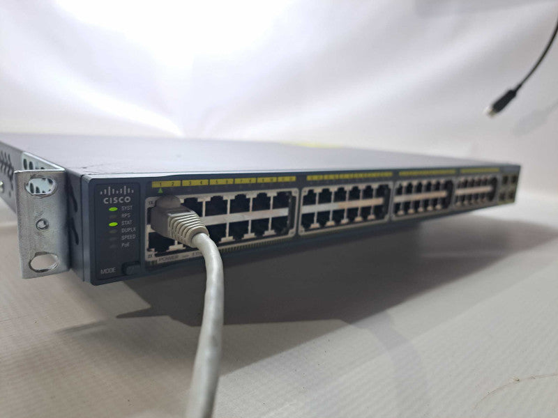 Cisco Catalyst 2960 WS-C2960-48PST-L 48-Ports Rack-Mountable Switch )