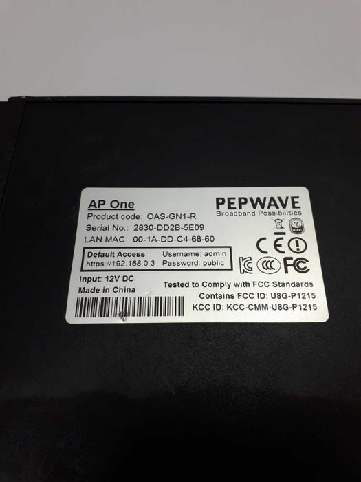 Pepwave AP ONE- OAS GN Access Point &