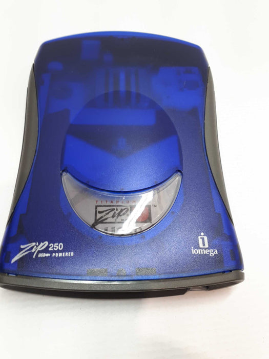 Iomega Zip 250 USB Powered External Drive Z250USBPCMBP - No Cables &