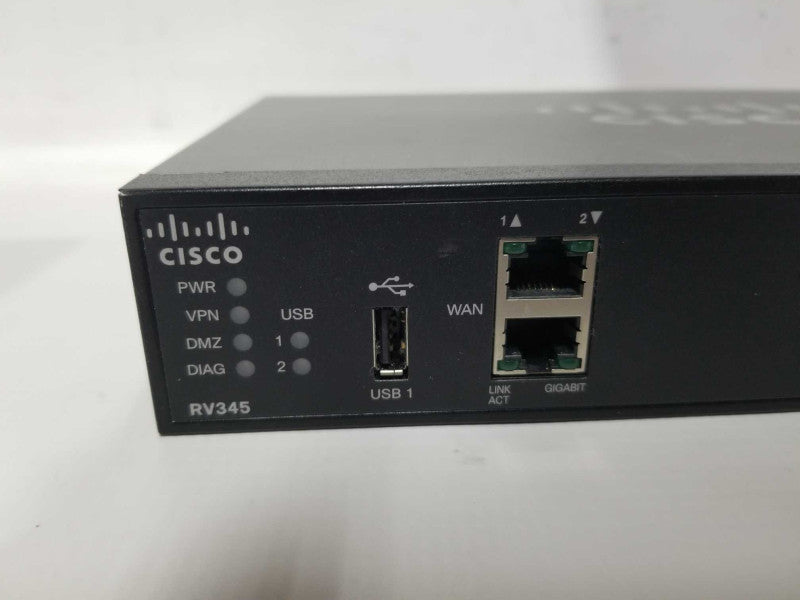 Cisco RV345 16-Port Gigabit Router with Dual WAN - Reset Default #