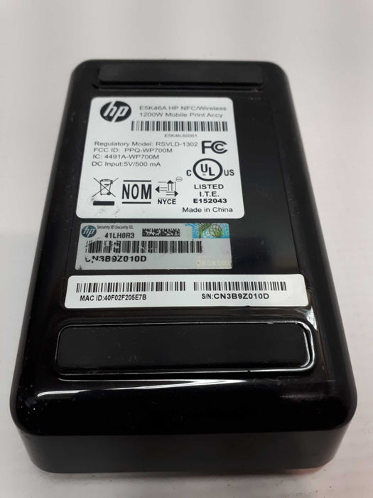 HP 1200w NFC Wireless Mobile Print Accessory E5K46A &