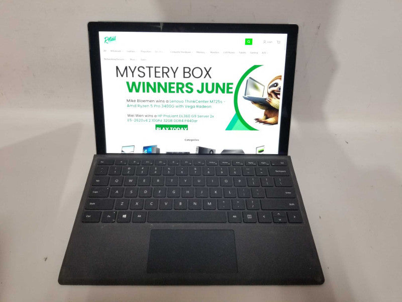 Surface Pro 1796 M3-7Y30 @ 1.00ghz / 4gb ram / 128gb ssd  #